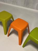 Flair krukken vintage krukjes jaren 70 oranje groen retro, Ophalen, Kunststof, Gebruikt, NL