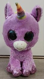 Ty beanie boo unicorn Rosette 24 cm, Ophalen of Verzenden, Zo goed als nieuw, Overige typen