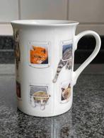 Padblocks Janet Pidoux Fine Bone China Katten beker - Nieuw, Huis en Inrichting, Keuken | Servies, Nieuw, Ophalen of Verzenden