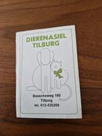 5912 sticker Dierenasiel Tilburg, Ophalen of Verzenden