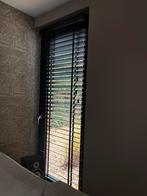 Veneta zwarte jaloezieen hout, Huis en Inrichting, Stoffering | Gordijnen en Lamellen, Ophalen, 200 cm of meer, Zwart, 50 tot 100 cm