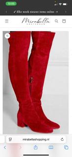 Nieuwe ongedragen overknee laarzen rood, Kleding | Dames, Schoenen, Hoge laarzen, Nieuw, Ophalen of Verzenden, Rood