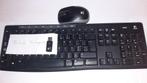 Draadloos Portugees Toetsenbord + Muis, Computers en Software, Toetsenborden, Ophalen of Verzenden