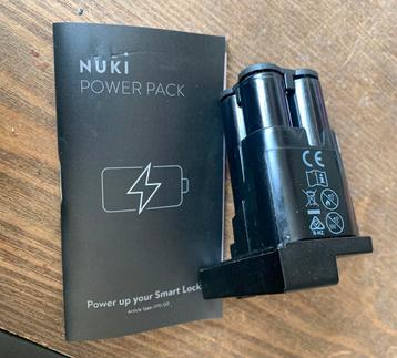 Nuki Powerpack 4,8v 2,5Ah 12Wh Zwart oplaadbaar via USB beschikbaar voor biedingen