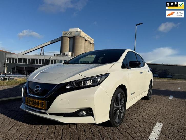 Nissan LEAF Tekna 40 kWh, Auto's, Nissan, Bedrijf, Te koop, Leaf, 360° camera, ABS, Adaptive Cruise Control, Airbags, Airconditioning