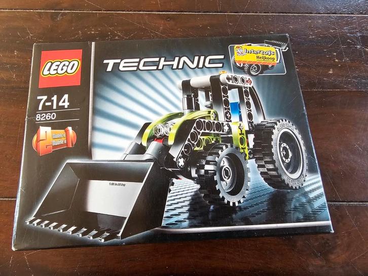 LEGO Technic Mini Tractor 8260, Kinderen en Baby's, Speelgoed | Duplo en Lego, Nieuw, Lego, Complete set, Ophalen of Verzenden