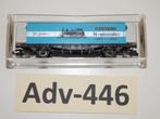 Adv-446 N Spoor Containerdraagwagon 8819 K Fleischmann, Gelijkstroom, Fleischmann, Wagon, Ophalen of Verzenden