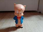 Porky pig poppetje looney tunes 7 cm warner bros, Looney Tunes, Ophalen of Verzenden, Beeldje of Figuurtje