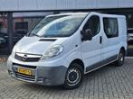 Opel Vivaro 2.0 CDTI L1H1 DC DUBBEL CABINE (bj 2009), Auto's, Bestelauto's, Voorwielaandrijving, Stof, 4 cilinders, Wit