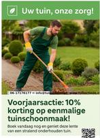Voor tuin schoonmaken omgeving Rotterdam bellen 0613653591, Tuin en Terras, Gaas en Draad, Ophalen of Verzenden, Nieuw