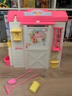 Barbie | feeding fun stable | 1995 mattel, Kinderen en Baby's, Speelgoed | Poppenhuizen, Gebruikt, Ophalen of Verzenden
