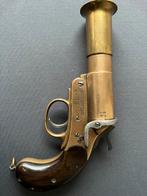 Antiek pistool seinpistool signaalpistool ( geweer revolver, Antiek en Kunst, Antiek | Overige Antiek, Ophalen of Verzenden