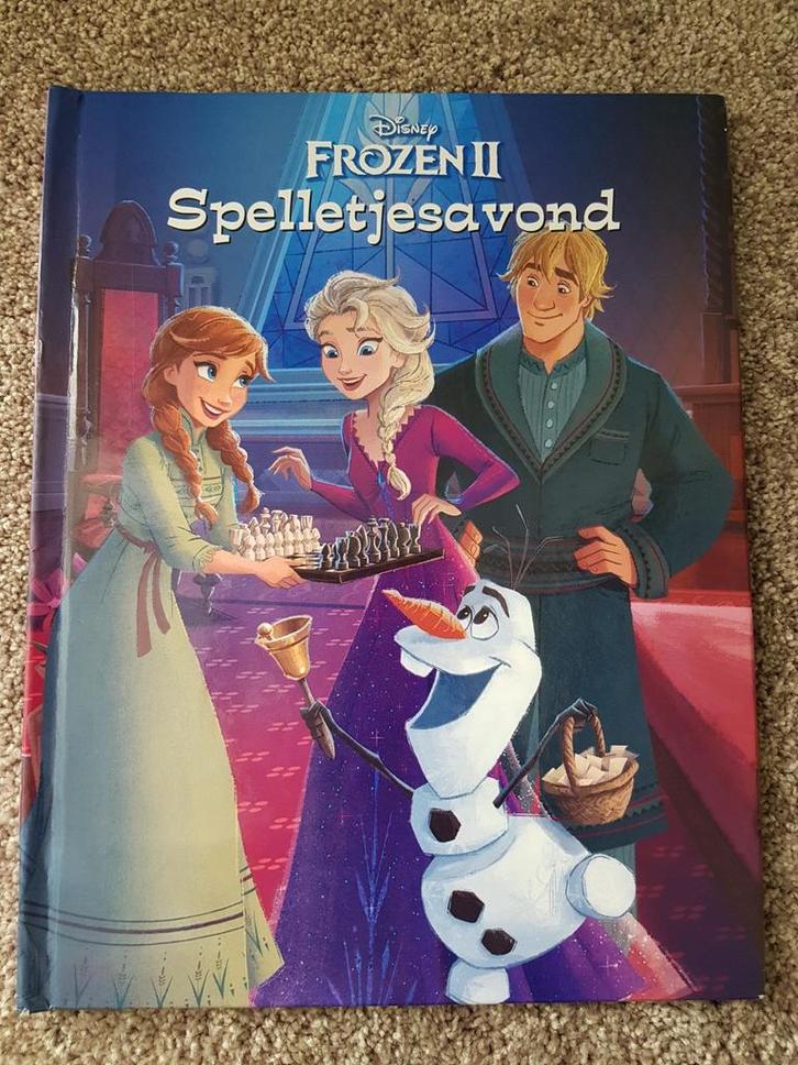Disney boek: Frozen II .. Spelletjesavond -- Suzanne Francis, Boeken, Sprookjes en Fabels, Gelezen, Ophalen of Verzenden