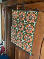 Vintage Wandkleed met Smeedijzer, Gebruikt, Bruin, Minder dan 50 cm, Rechthoekig