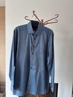 Olymp overhemd heren - maat 42 - Zo goed als nieuw, Kleding | Heren, Overhemden, Ophalen of Verzenden, Zo goed als nieuw, Blauw