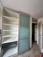 SCHUIFDEUREN PAX KAST |  75 cm | 3 BLOKKEN GLAS, Huis en Inrichting, Kasten | Kledingkasten, Ophalen, 200 cm of meer, 50 tot 100 cm