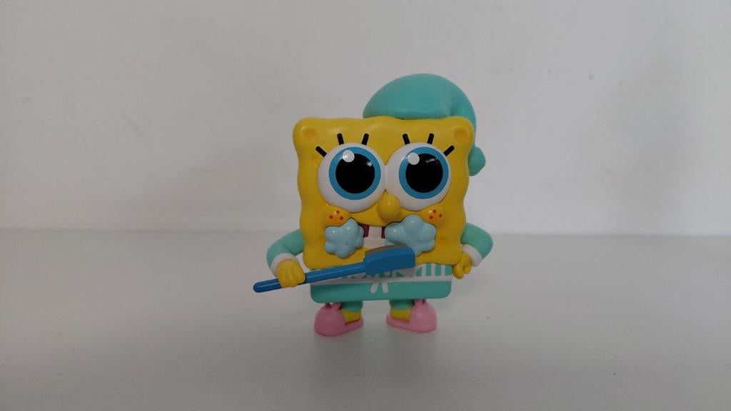 Spongebob PopMart figuur, Ophalen of Verzenden, Zo goed als nieuw
