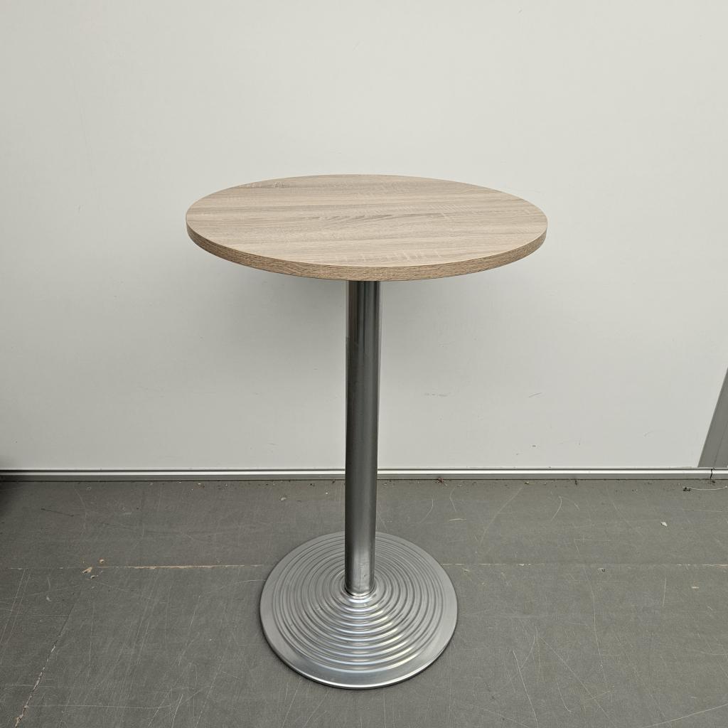 Steelcase hoge bartafel met NIEUW blad - Ø 70 cm, Huis en Inrichting, Tafelonderdelen, Niet ingevuld, Gebruikt, Niet ingevuld
