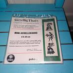 Borduurpakketje mini schellekoord gezellig thuis Pako, Ophalen, Gebruikt, Handborduren, Borduurpakket