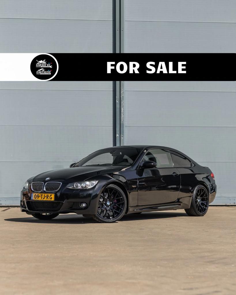 BMW 335i M-Sport (Orig NL, Hybrid turbo's, 520PK, Rijklaar), Auto's, BMW, Automaat, Zwart, 4 stoelen, Bedrijf