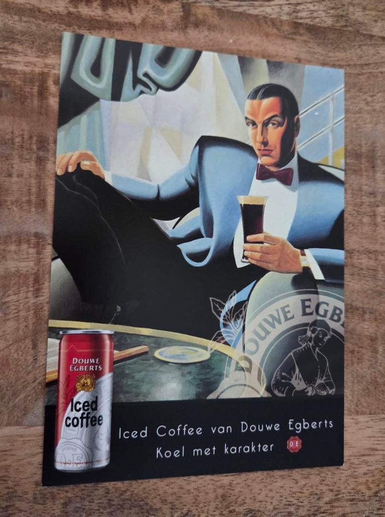 Iced Coffee - Douwe Egberts, Verzamelen, Verzenden, 1980 tot heden, Ongelopen, Overige thema's