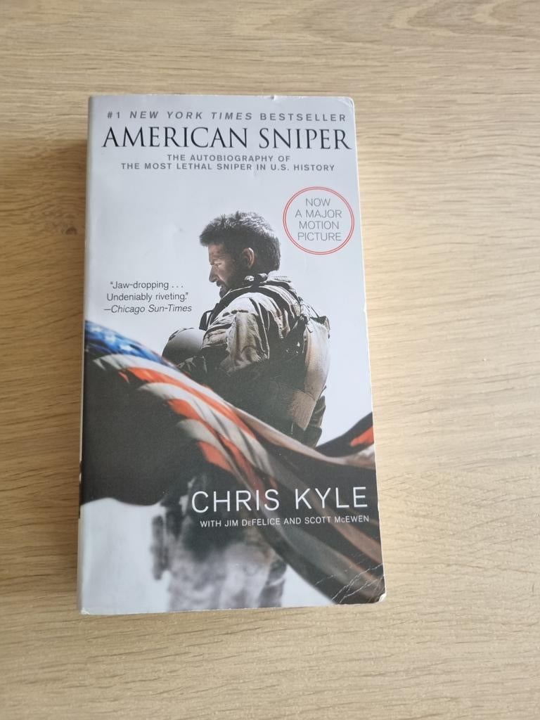 American Sniper (Engels) - Chris Kyle, Boeken, Ophalen of Verzenden, Gelezen, Chris Kyle, Film, Tv en Media