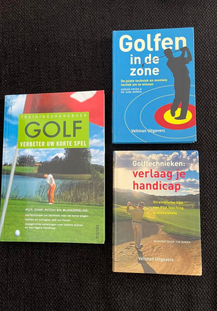 Golfboeken: Verbeter je spel en handicap, Ophalen of Verzenden, Zo goed als nieuw, Overige sporten