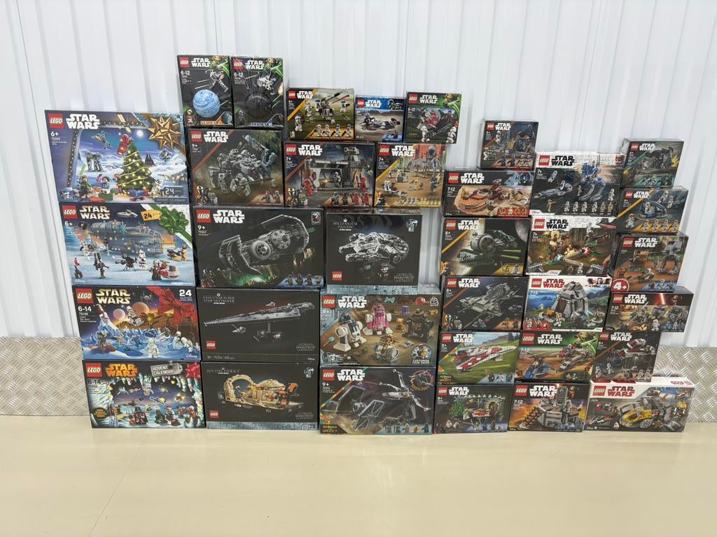 Lego partij van 35 dozen StarWars nieuw in doos, Kinderen en Baby's, Speelgoed | Duplo en Lego, Ophalen, Lego, Lego, Star Wars