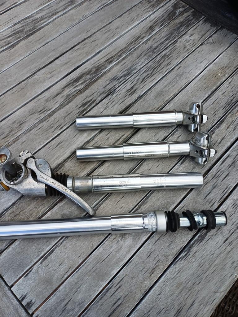 Diverse zadelpennen voor fietsen, Fietsen en Brommers, Fietsonderdelen, Ophalen of Verzenden, Gebruikt, Overige typen, Gazelle