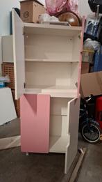 Leuke Ikea meubelset - roze/wit - met gebruikerssporen, Gebruikt, Kast, Ophalen of Verzenden, 75 tot 100 cm
