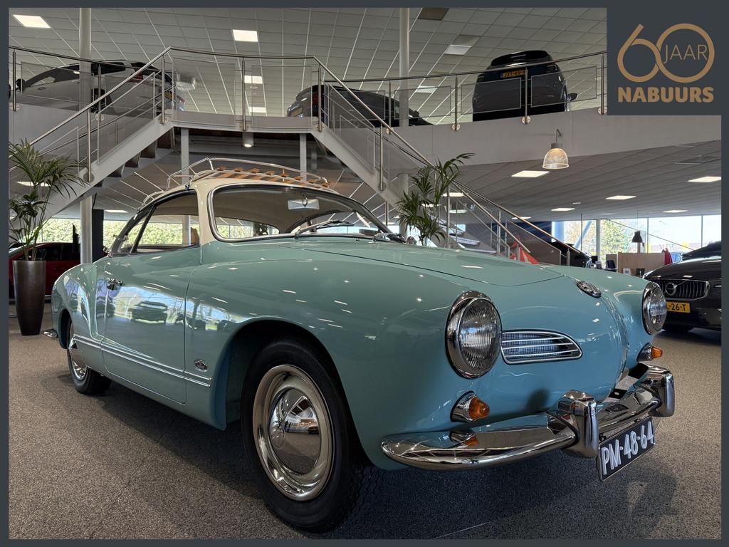 Volkswagen KARMANN GHIA, Topstaat, Pacific Blue Body off ger, Auto's, 1192 cc, Bedrijf, Handgeschakeld, Geïmporteerd