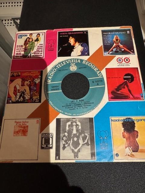 BACHMAN TURNER OVERDRIVE - let it ride 7 INCH SINGLE, Cd's en Dvd's, Vinyl Singles, Gebruikt, Single, Rock en Metal, 7 inch, Ophalen of Verzenden