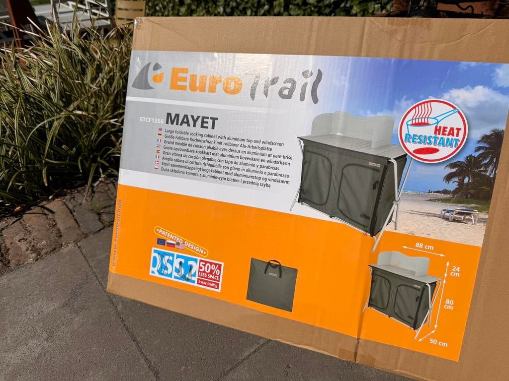Camping keuken, Euro Trail Mayet NIEUW!, Caravans en Kamperen, Kampeermeubelen, Ophalen of Verzenden, Nieuw, Campingkast