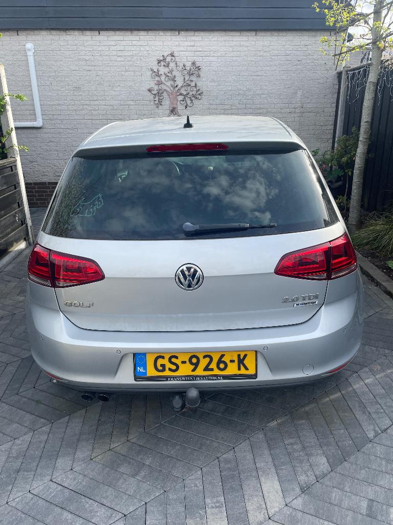 Volkswagen Golf 2.0 TDI 110KW 5D DSG 2014 Grijs, Auto's, Volkswagen, Particulier, Golf, ABS, Adaptive Cruise Control, Airbags