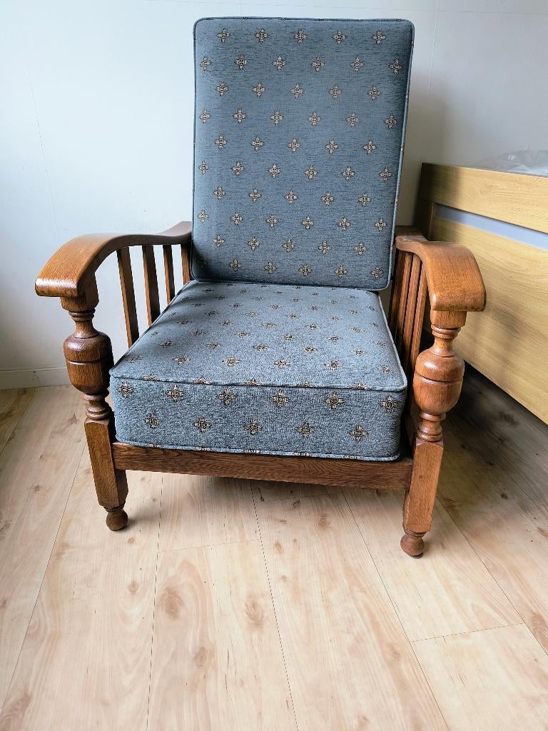 antieke rookstoel, Antiek en Kunst, Antiek | Meubels | Stoelen en Banken, Ophalen