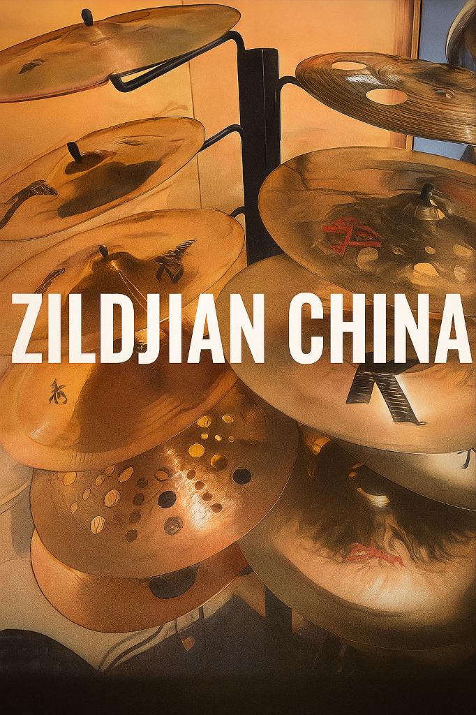 Zildjian CHINA Cymbals – Vintage, Custom & Pre-Loved, Muziek en Instrumenten, Gebruikt, USA, Drums of Percussie, Ophalen of Verzenden