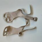 Turnleertjes - Bescherming voor turnen, Ophalen of Verzenden, Gebruikt, Beige, Materiaal