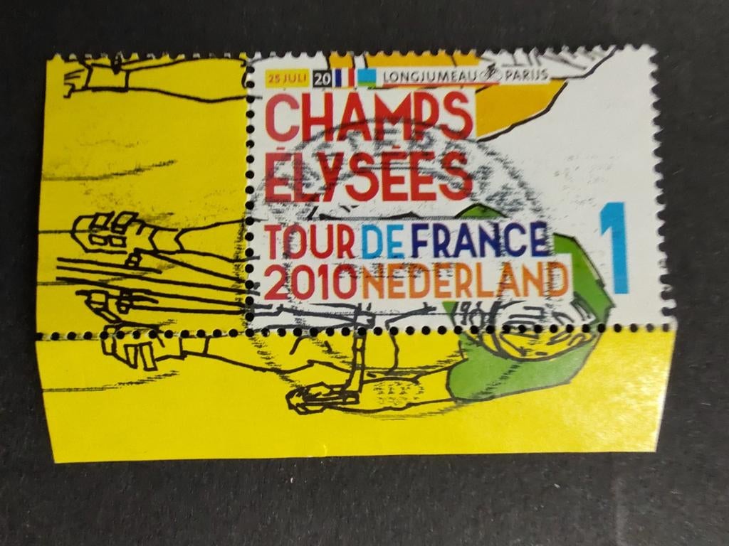 2728 Tour de France 2010, Postzegels en Munten, Postzegels | Nederland, Ophalen of Verzenden