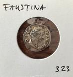 Zilveren denarius Diva Faustina, Ophalen of Verzenden, Vaticaanstad, Overige waardes, Zilver