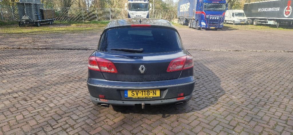 Renault Vel Satis 3.5 24V 177KW AUT 2007 Grijs, Auto's, Zwart, Blauw, Leder, 1695 kg