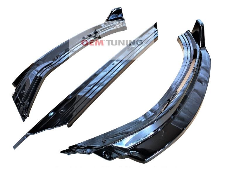 FRONTLIP SPOILER geschikt voor POLO 2G 17-21 Glossy Black, Verzenden