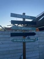 Geboortebord te huur - wegwijzer, Ophalen, Nieuw, Geboortebord