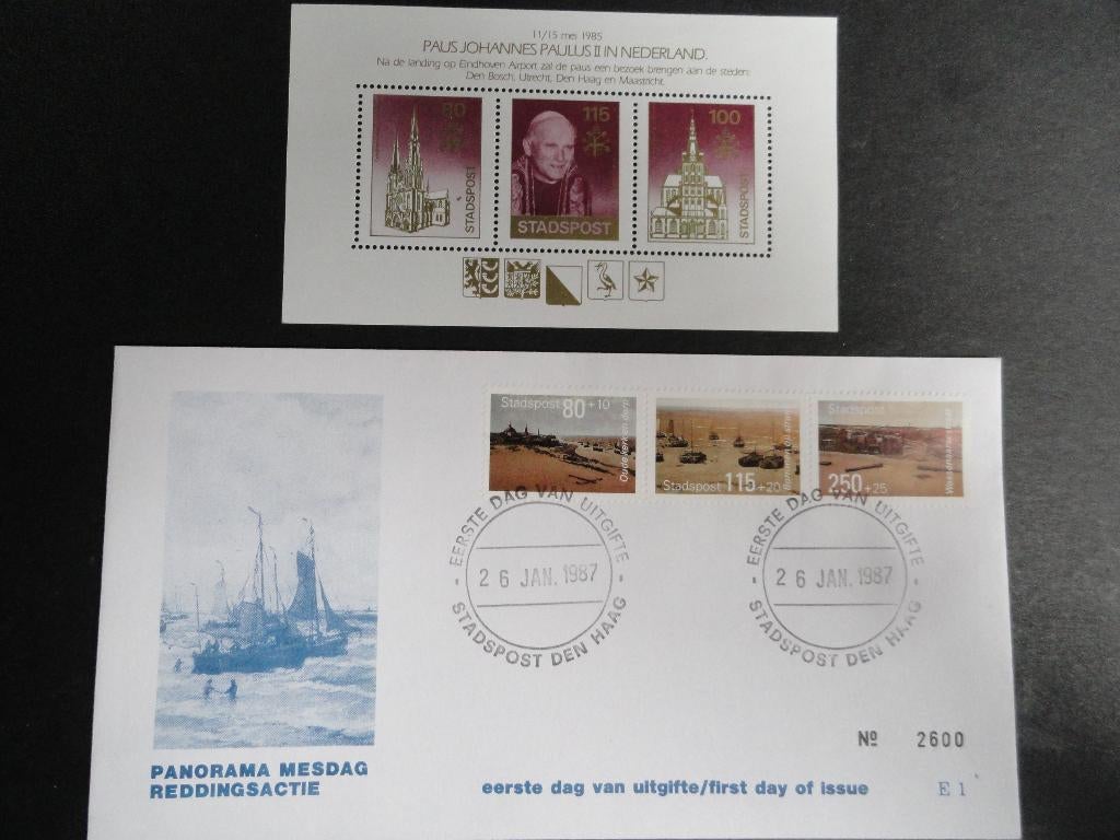 K447 stadspostzegels / business post, Postzegels en Munten, Postzegels | Nederland, Ophalen of Verzenden