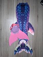 Zeemeermin staart voor kinderen, maat 120, stretchstof, Ophalen of Verzenden, Zo goed als nieuw, Meisje, Zwem-accessoire