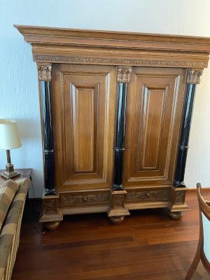 Groenlose kolom kast, Ophalen