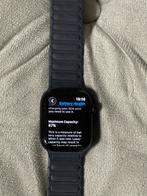 Apple Watch 8 41mm, Zwart, IOS, Ophalen of Verzenden, Waterdicht