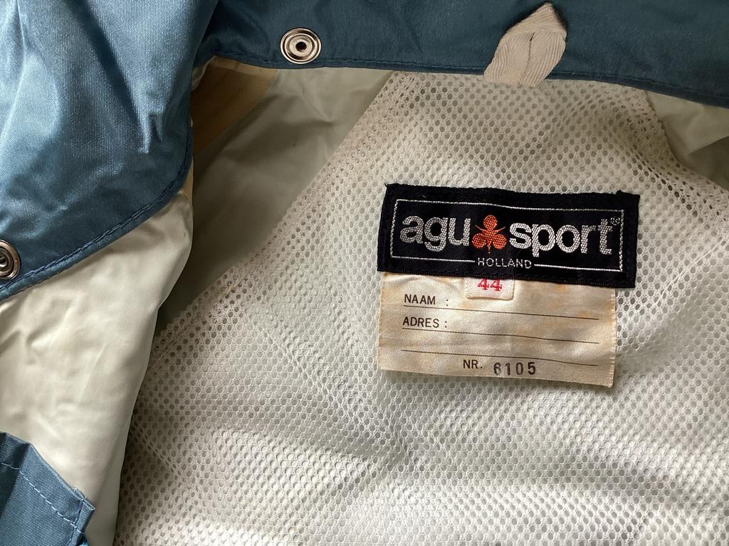 Agu regenjas dames maat 44, Kleding | Dames, Jassen | Zomer, Ophalen of Verzenden, Zo goed als nieuw, Maat 42/44 (L), Blauw