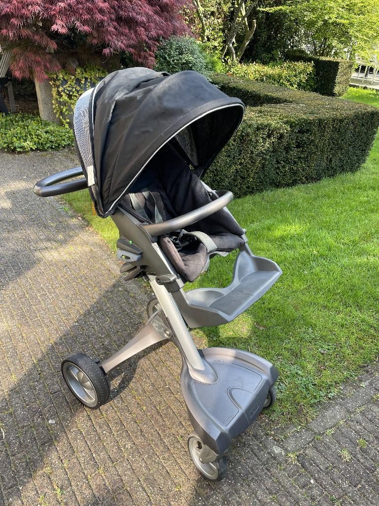 Stokke Xplory (compleet) Kinderwagen / buggy, Kinderen en Baby's, Kinderwagens en Combinaties, Gebruikt, Combiwagen, Verstelbare duwstang