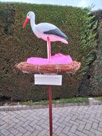 Geboorteborden “Levensechte” originele geboorte 3D ooievaar, Ophalen, Nieuw, Geboortebord