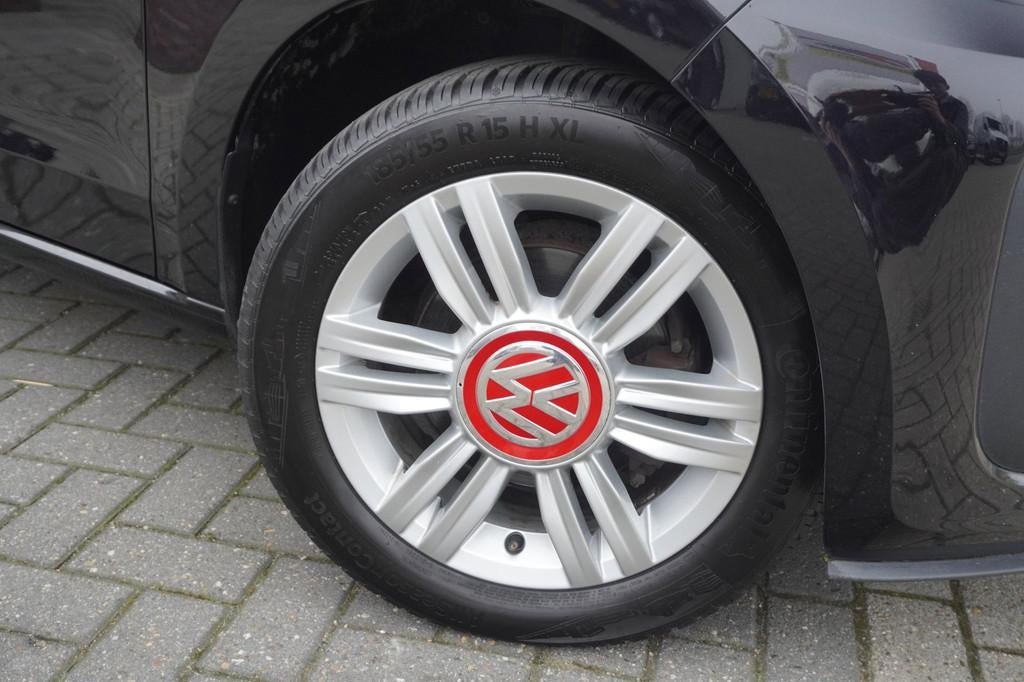 Volkswagen Up! 1.0 TSI BMT high up! / Pano / Camera / Leder, Auto's, Voorwielaandrijving, Gebruikt, 4 stoelen, Bedrijf